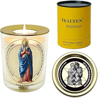 Virgin Mary Soy Candle
