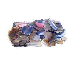 Dyed Agate Slice Tumbled
