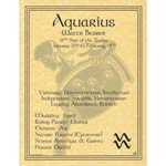 Zodiac Parchment Posters (8.5" x 11")