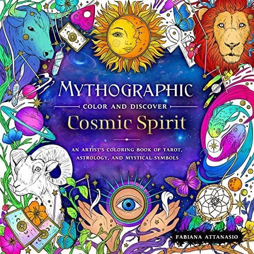 Cosmic Spirit Coloring Book - Fabiana Attanasio