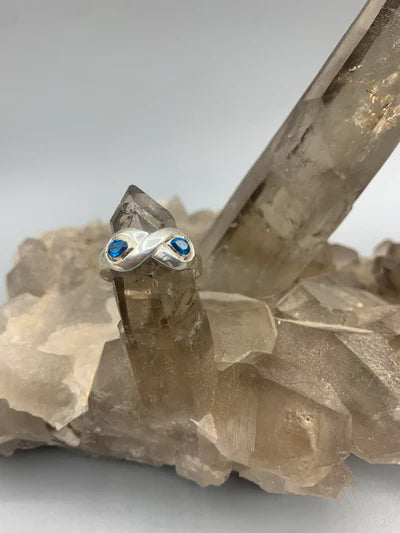 Sterling Silver Topaz Ring