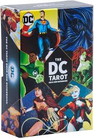 DC Tarot Deck & Book by Casey Gilly