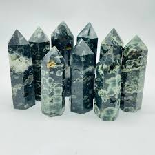 Ocean Jasper Obelisk - Medium