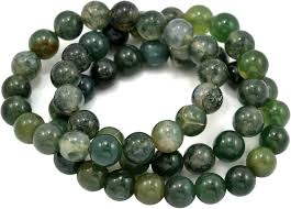Moss Agate Bracelet 8mm