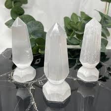 Selenite Sceptor Point (130-179g)