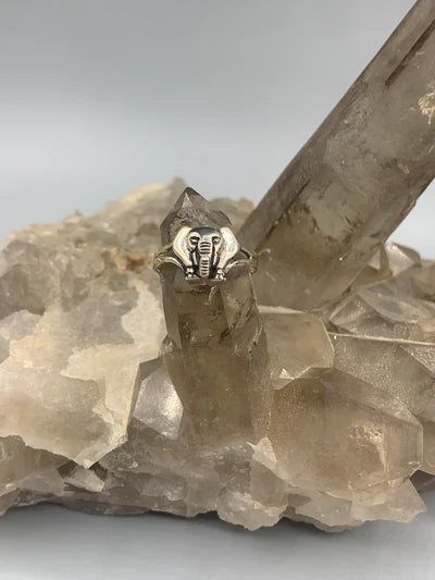 Sterling Silver Elephant Ring