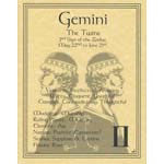Zodiac Parchment Posters (8.5" x 11")