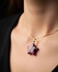 Rhodonite Star Necklace