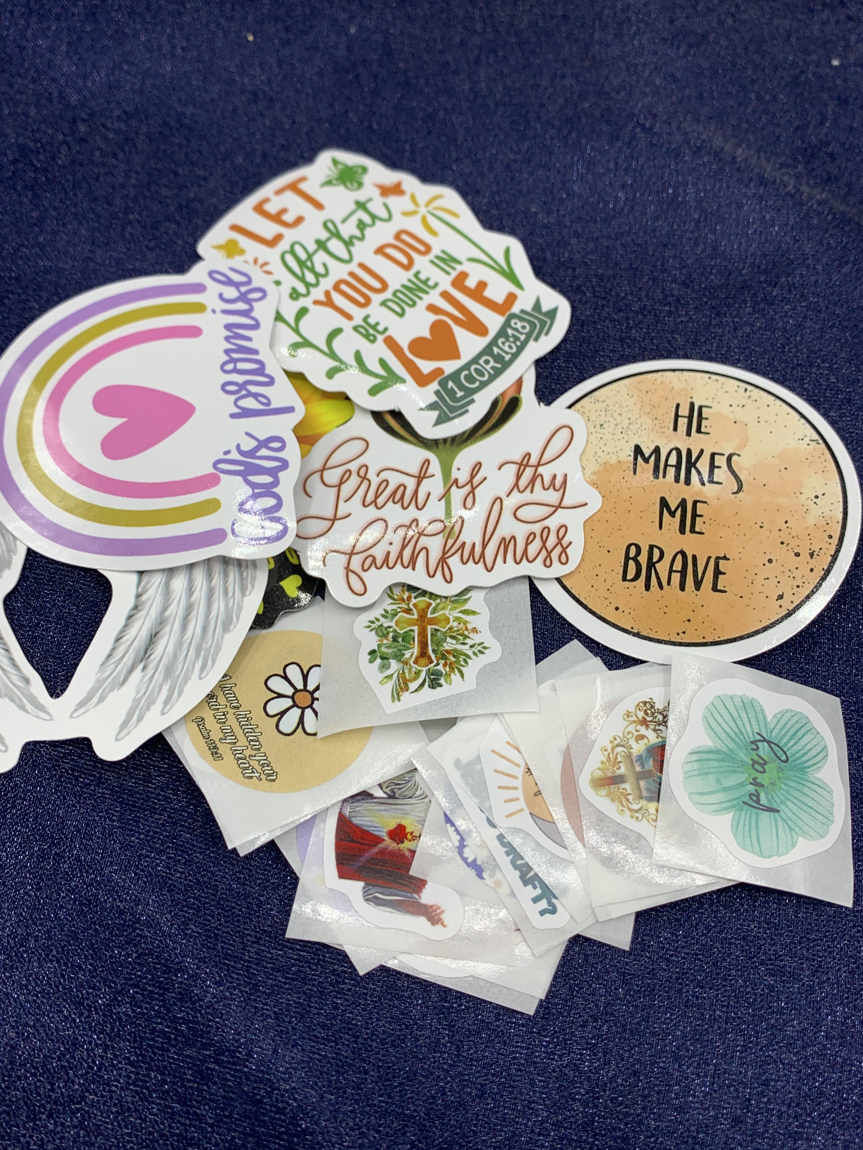Jesus & Angel Sticker (20 Pack)