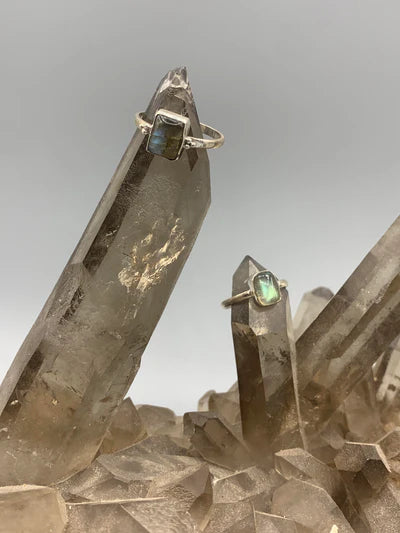Labradorite Sterling Silver Ring