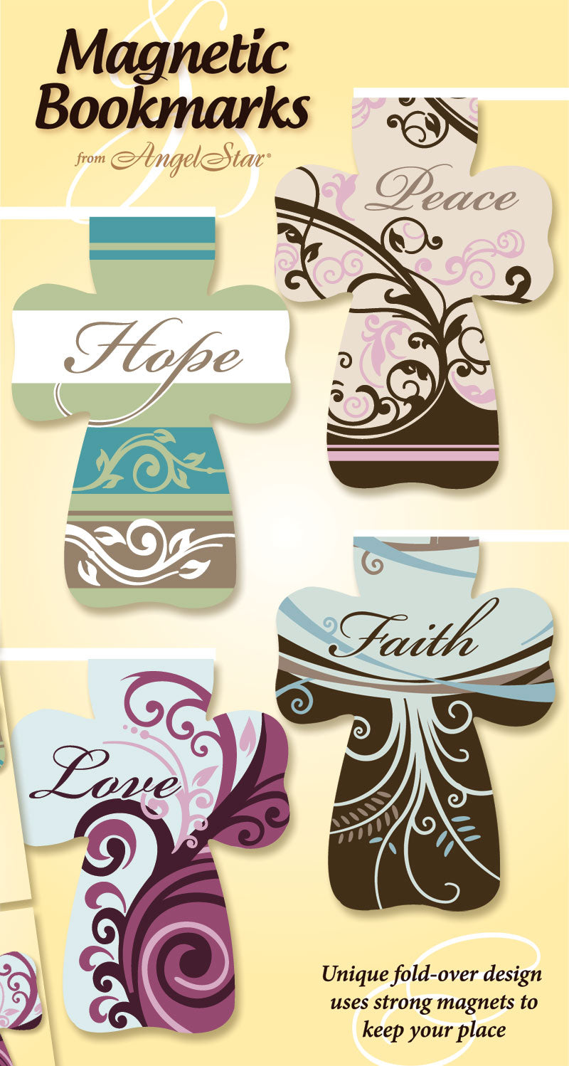 Magnetic Cross Bookmarks