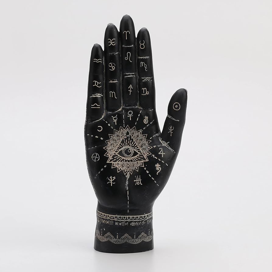 Mystic Hamsa Hand (9.5")