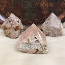 Pink Amethyst Druze Obelisk - Medium