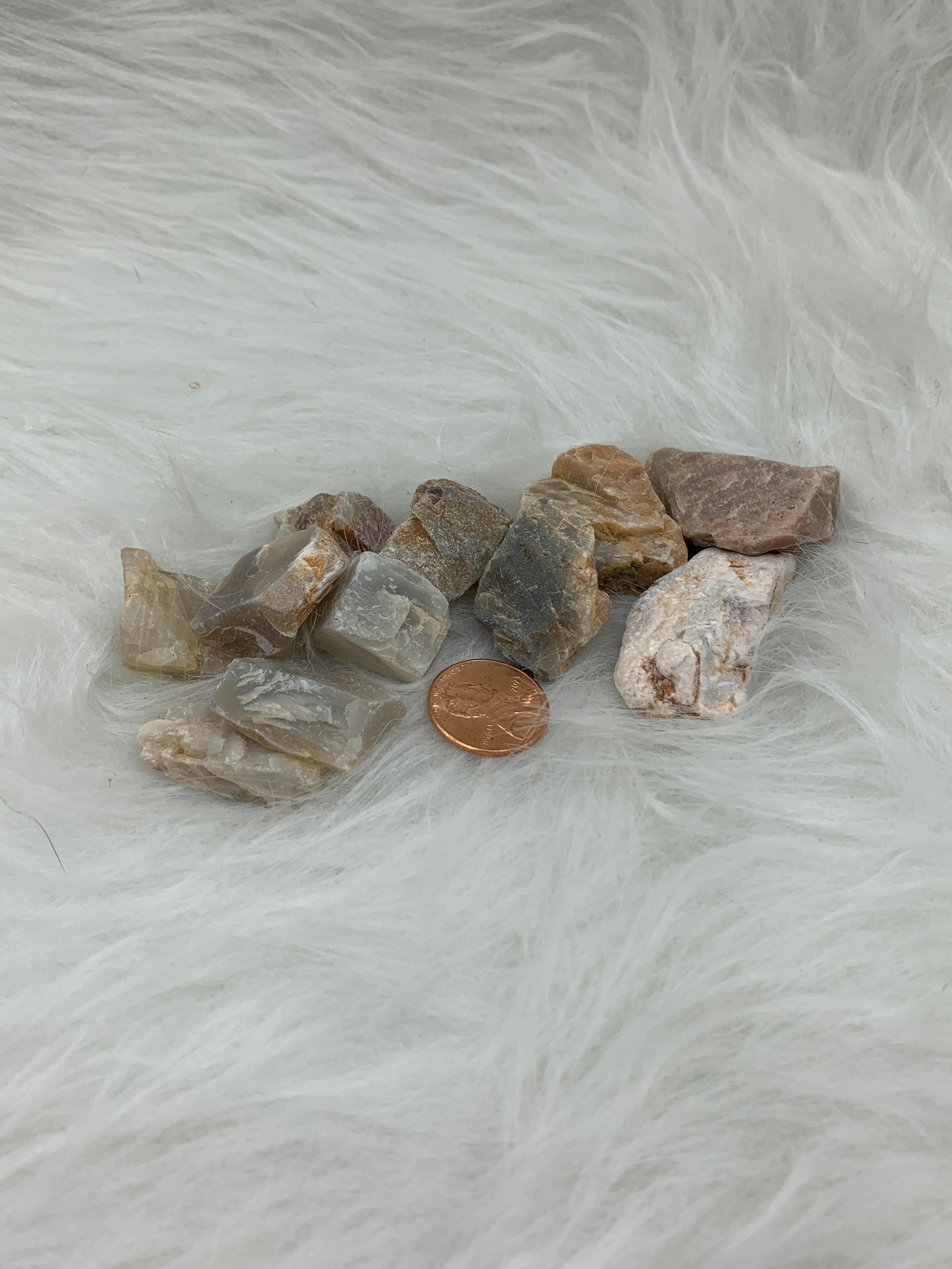 Rough Moonstone Chunk - Small (4-9g)