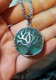 Assorted Gemstone Tree of Life Necklace