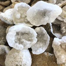 White Quartz Geode - Large